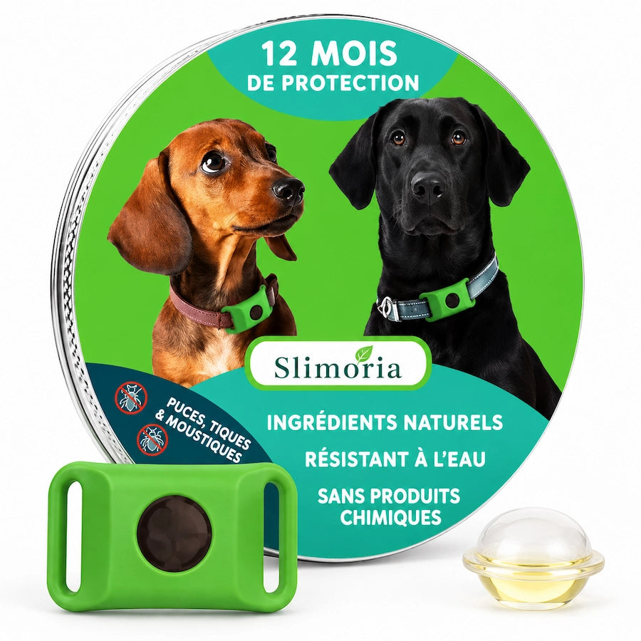 Slimoria - 12 Mois de protection contre les Puces et les Tiques
